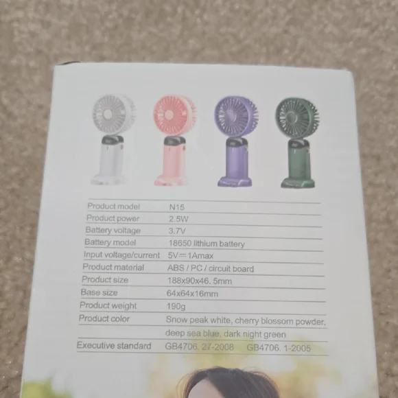 LED Digital Display Fan - Picture 3 of 13